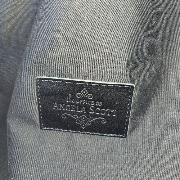 The Office Of Angela Scott Brown Leather Womens Sandals With Dust Bag Size 40 - Picture 3 of 11